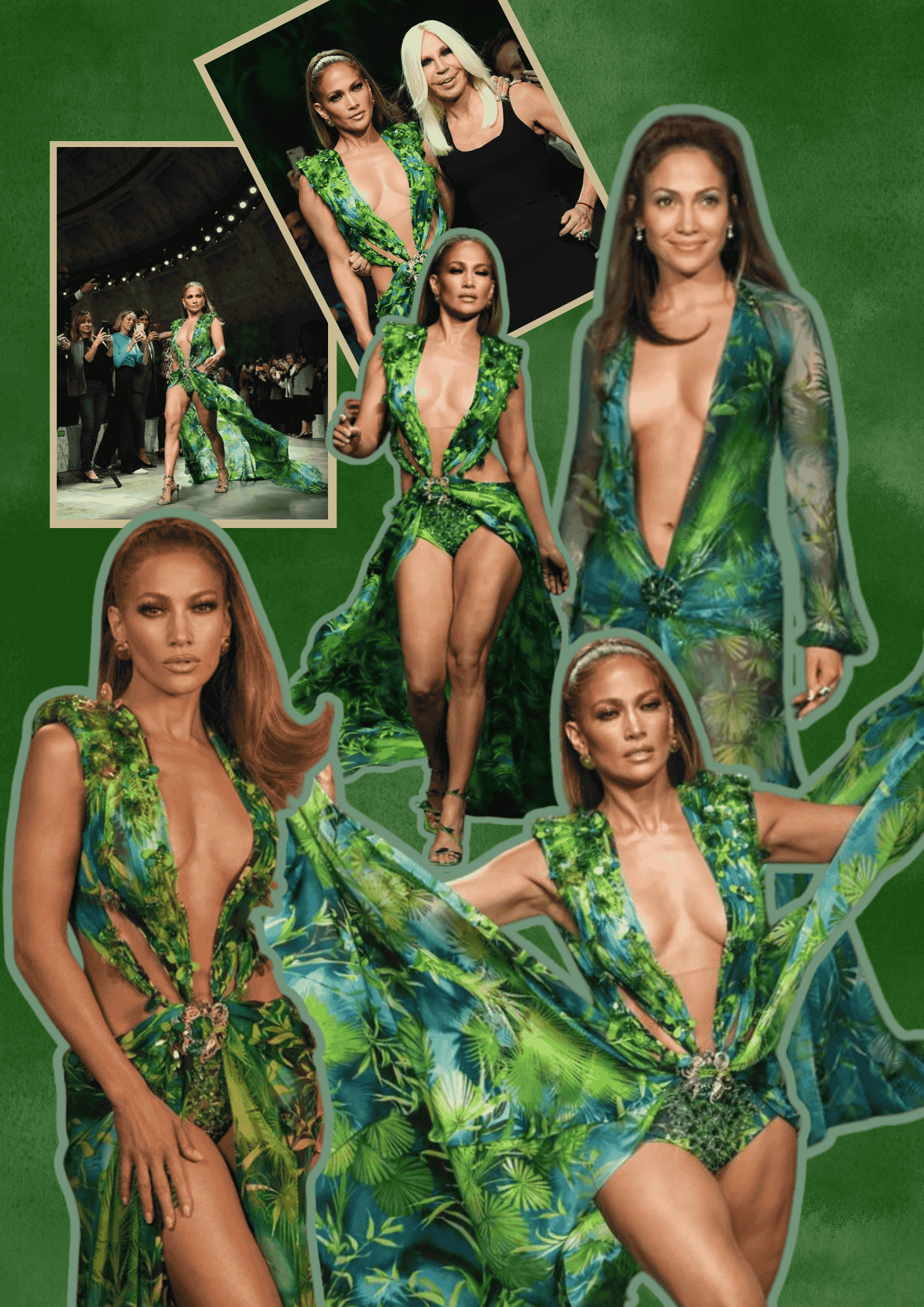 Jennifer Lopez’s 2000 Versace Jungle Dress