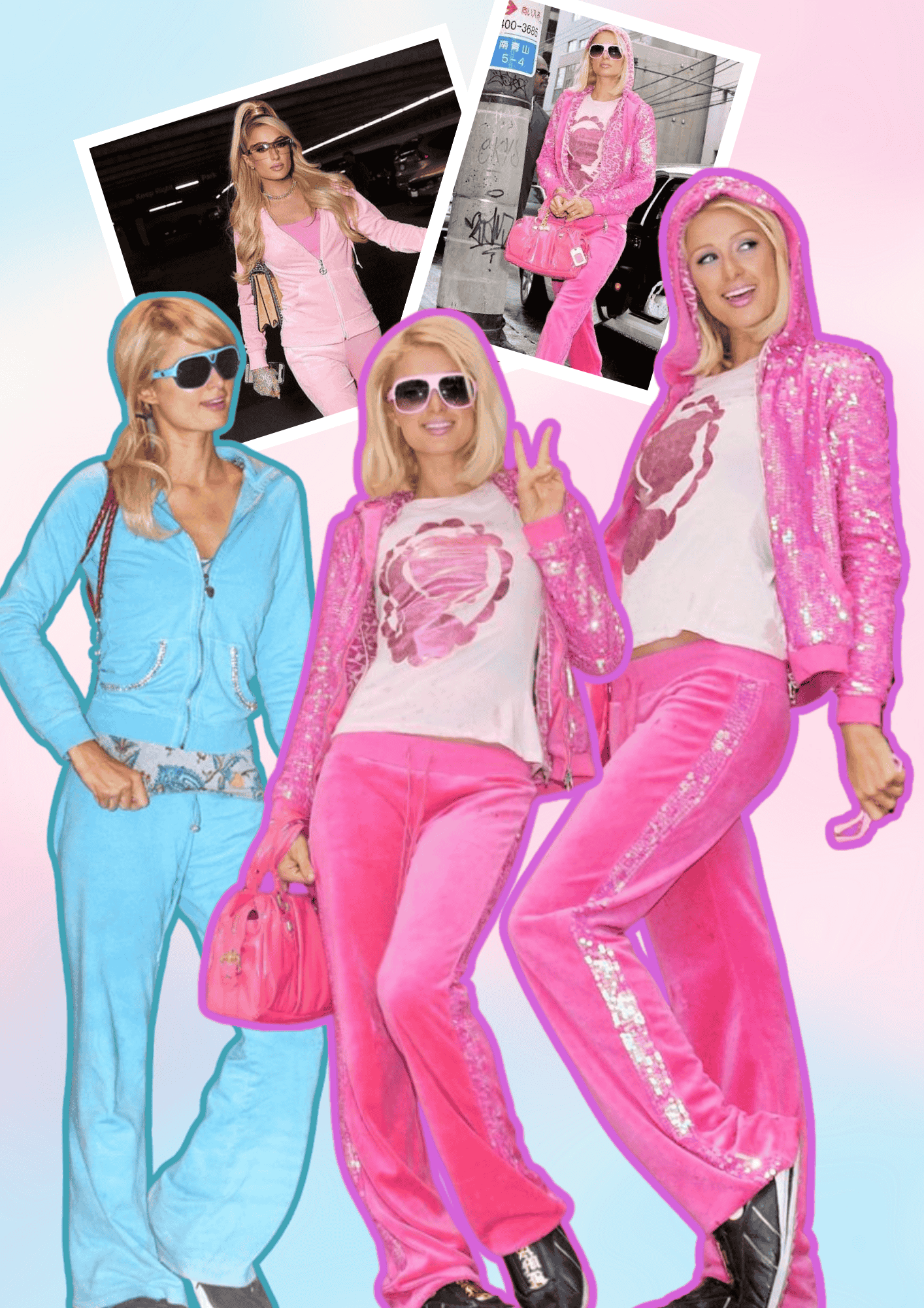 Paris Hilton’s Juicy Couture Era