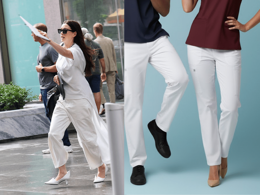 anne hathaway's tapered pants devil wears prada 2