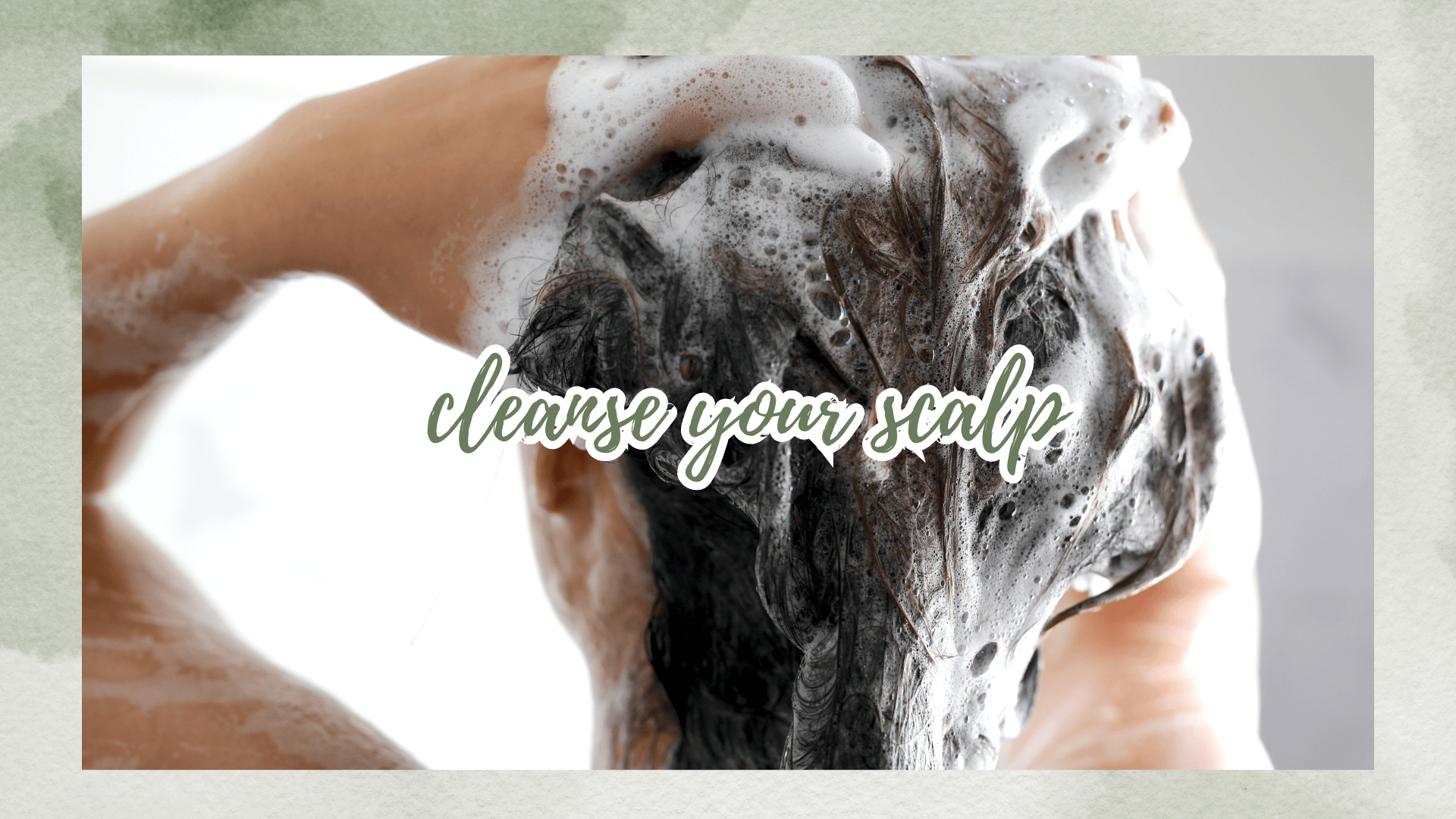 cleansing curly hair