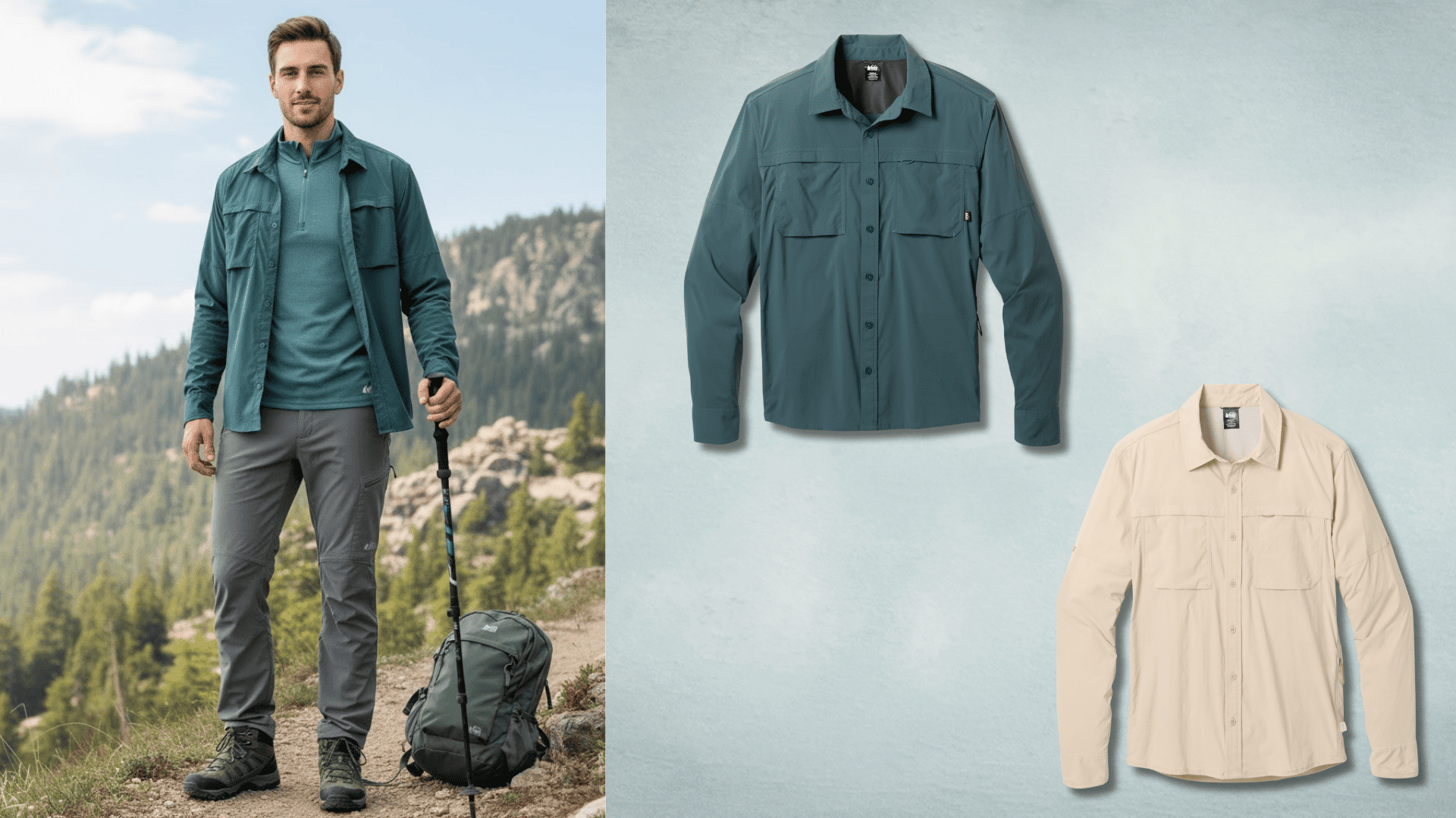 hiking outfit men