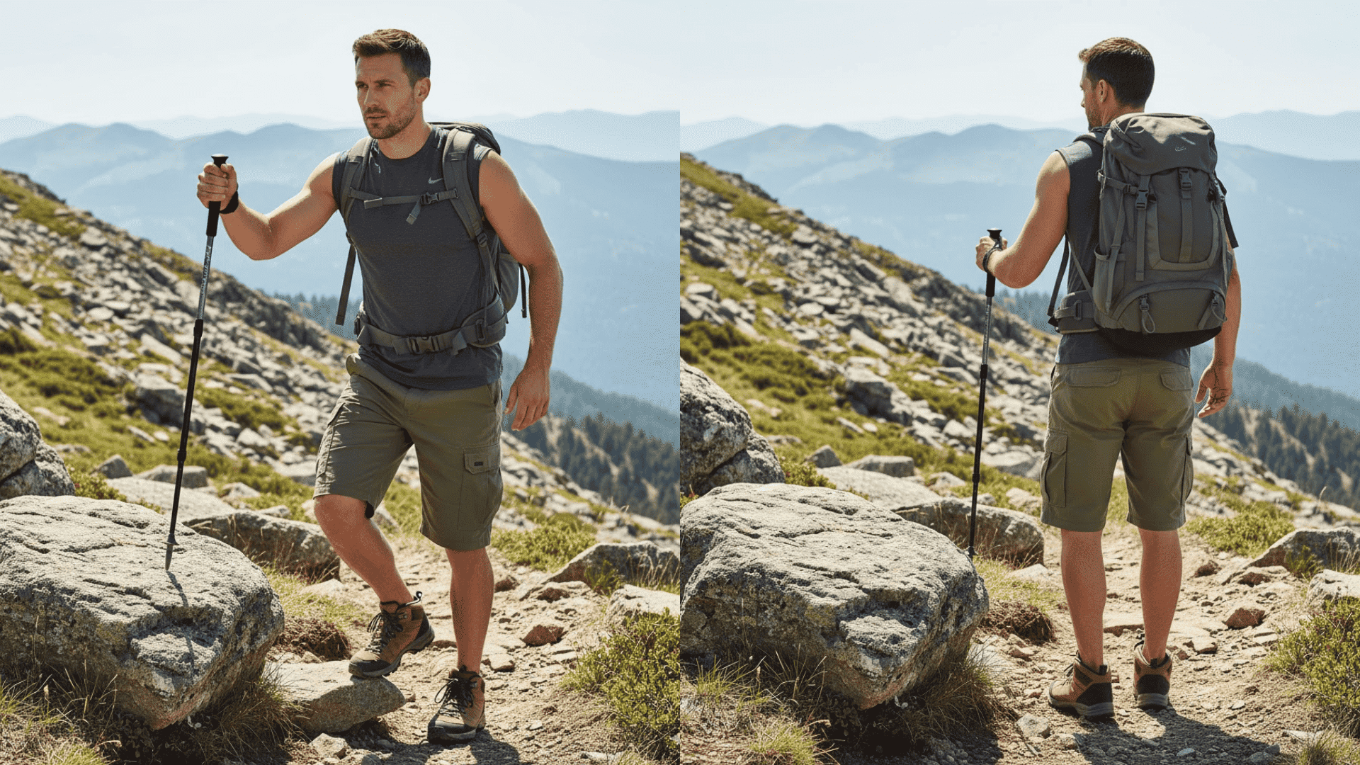 hiking outfits for men