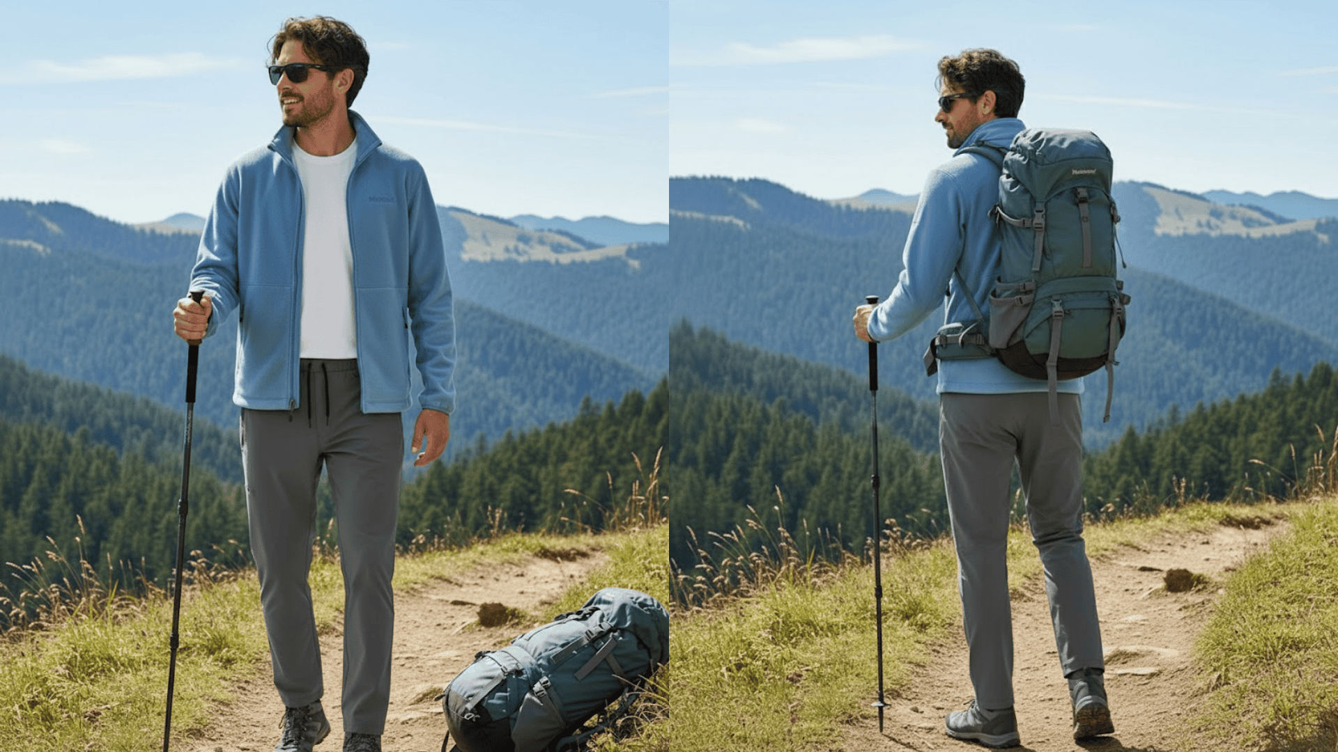 hiking outfits men summer