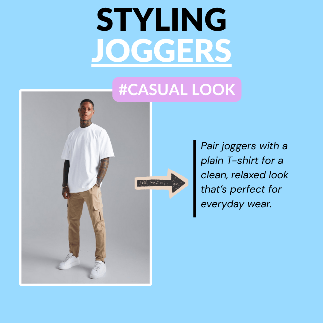 joggers casual styling tips