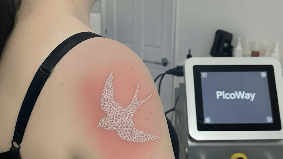 laser tattoo removal aftermath picoway