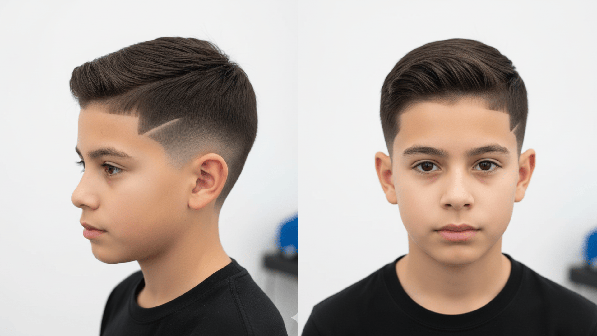 line design fade for boys