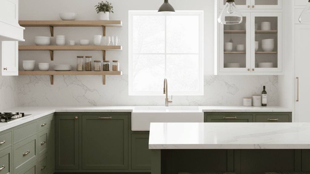 olive green kitchen ideas