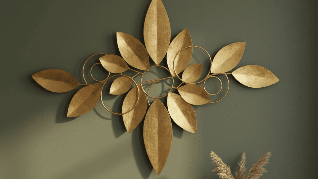 olive green metal wall art ideas