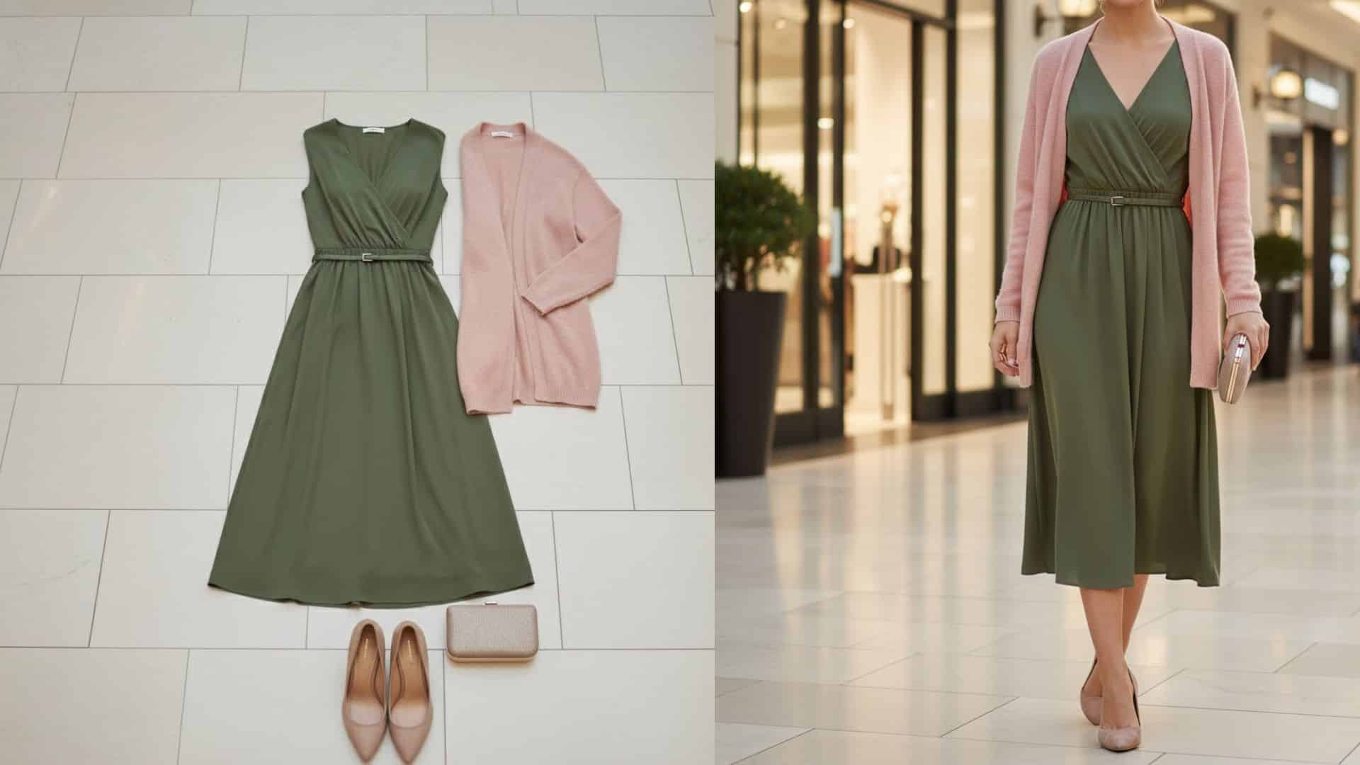 olive green outfits relaxed outing ideas