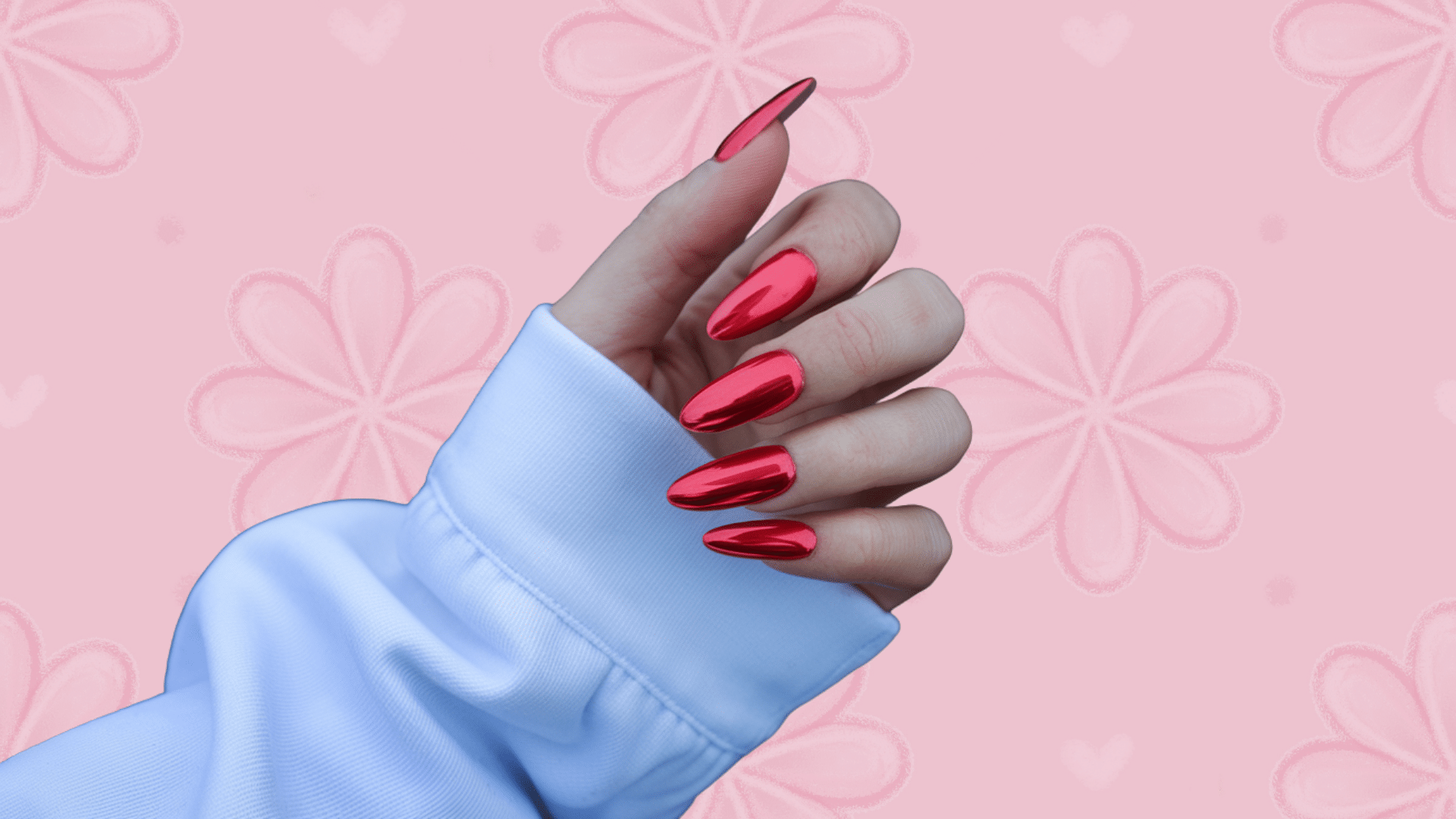 red nail ideas for fall