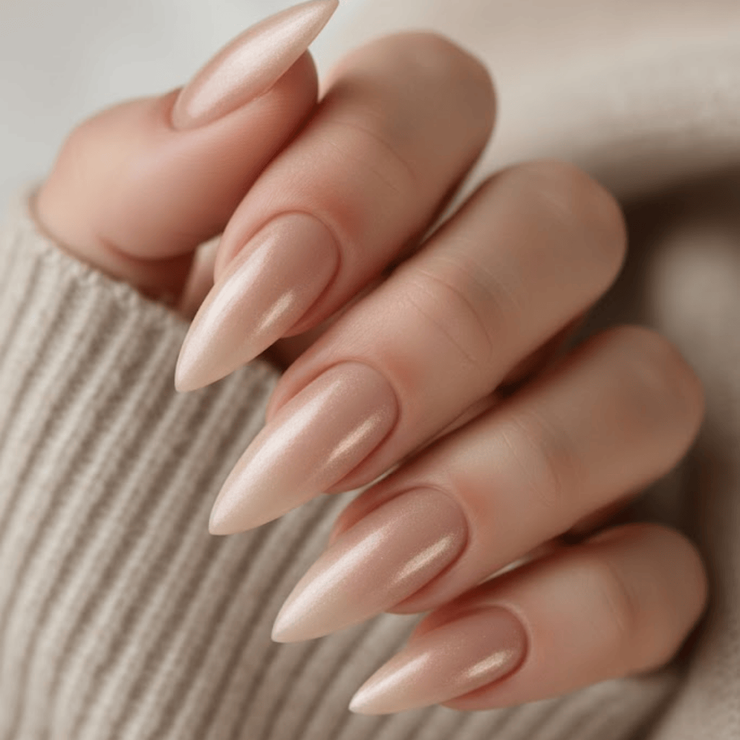 simple classy winter nails
