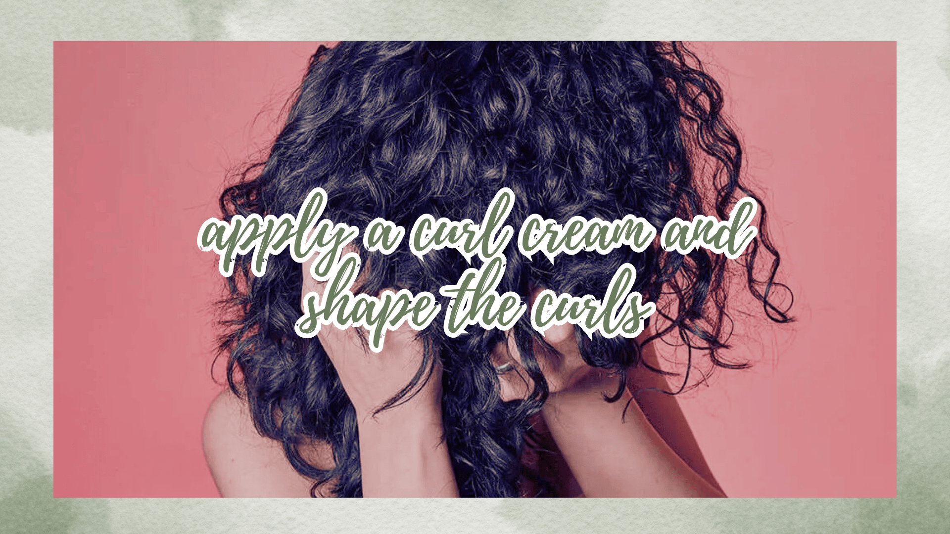 styling curly hair