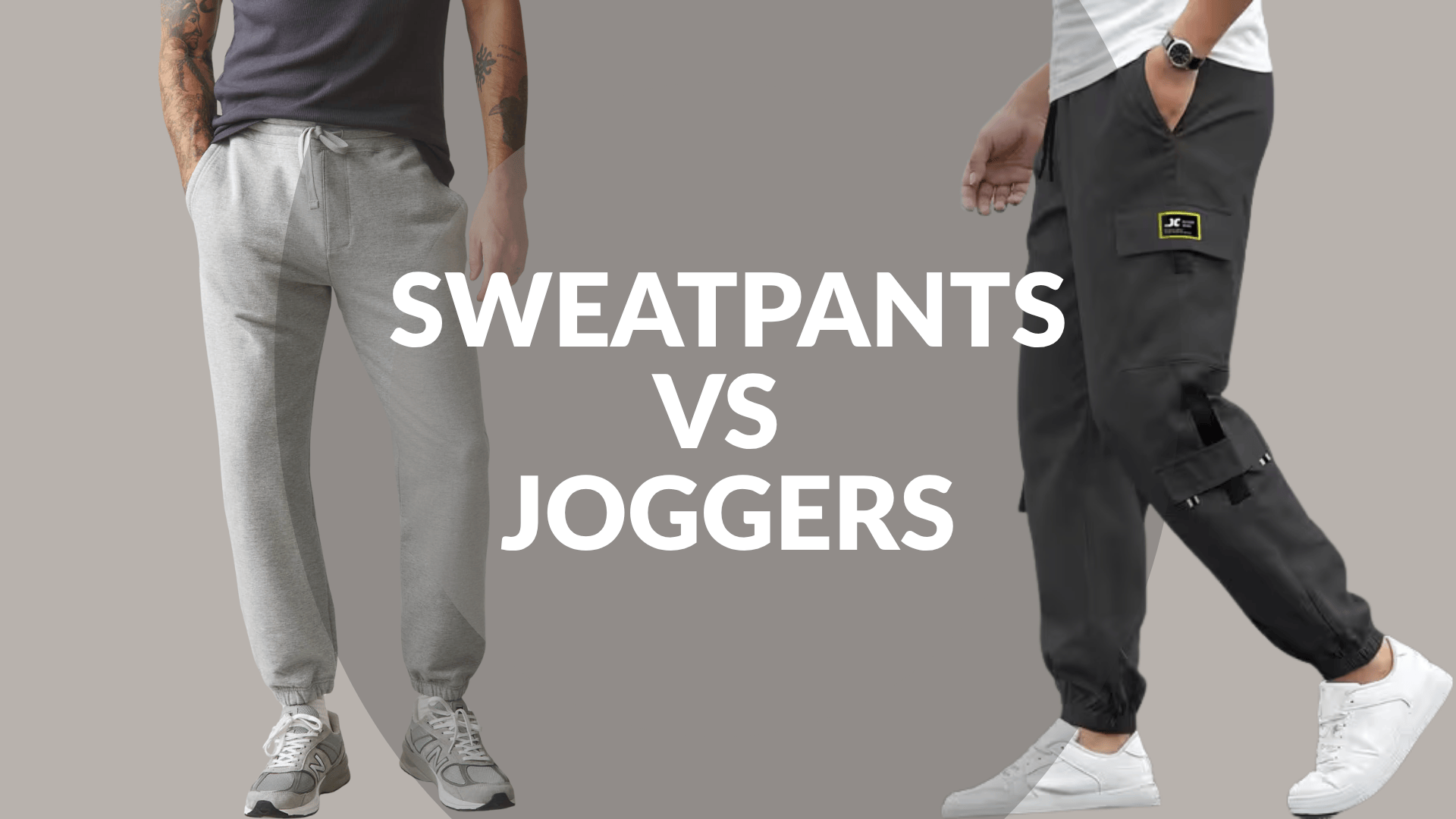 sweatpants vs joggers