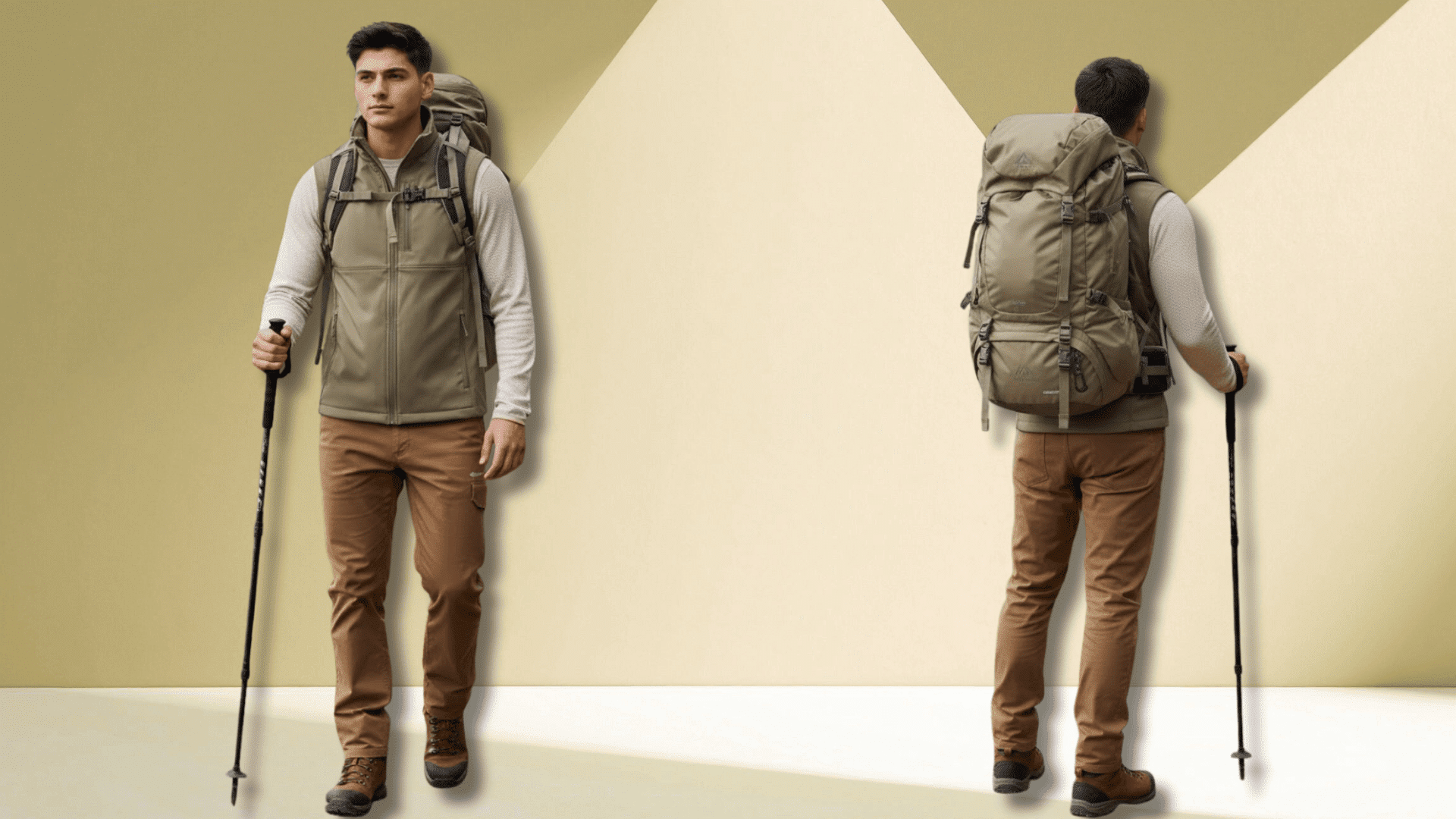 trekking outfit male summer