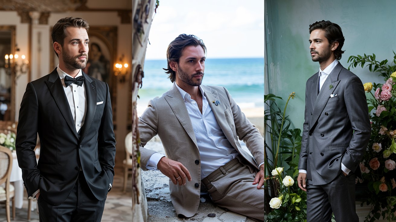 wedding outfits men