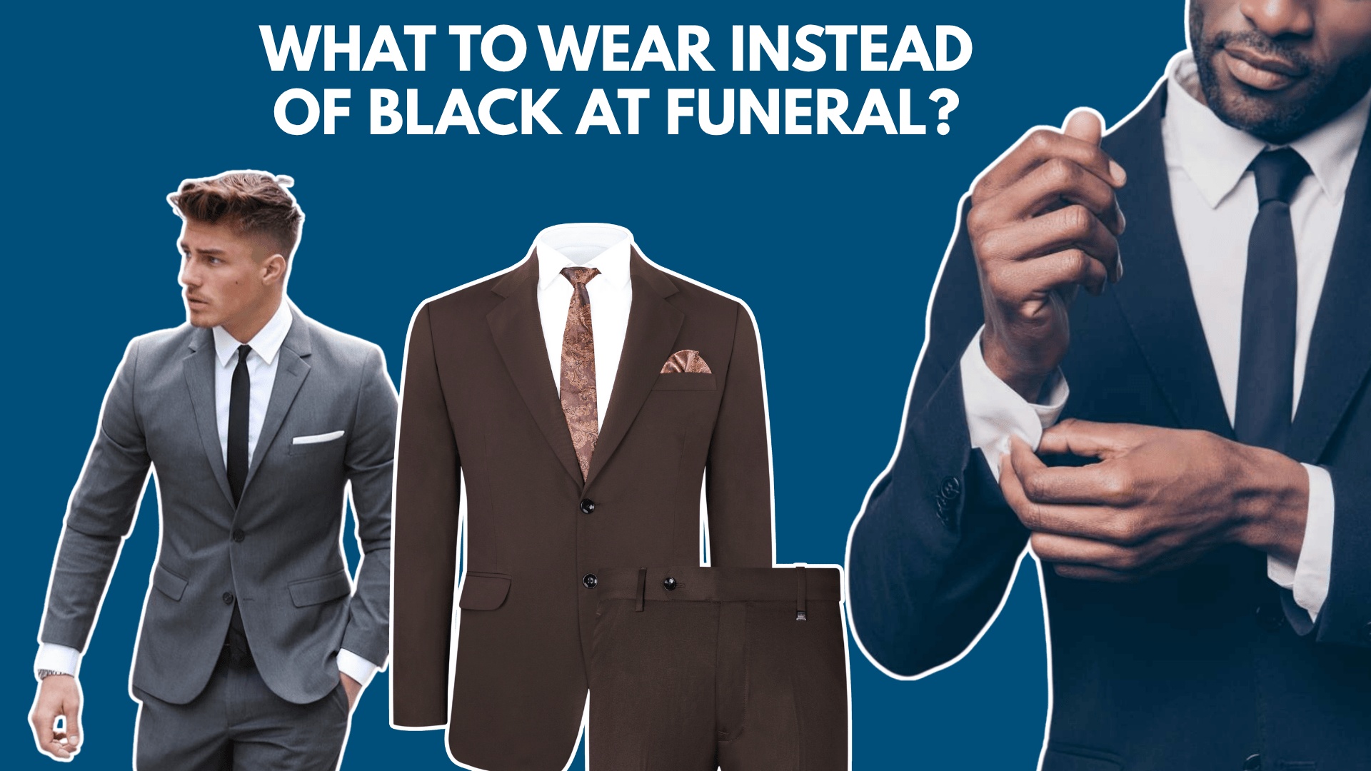 what to wear to a funeral which is not black