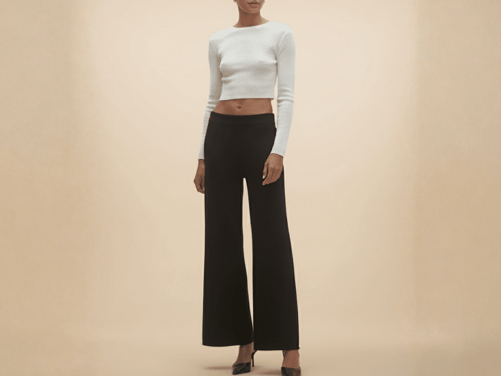 wide legged pants styling tips