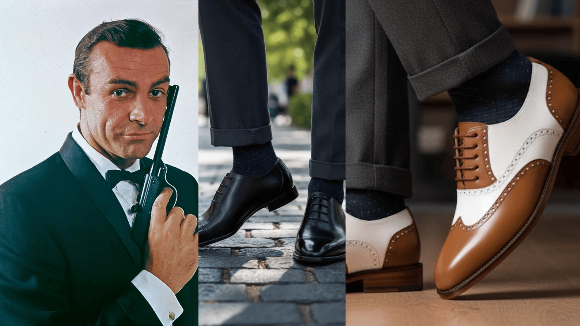 Sean connery's james bond shoes brogues