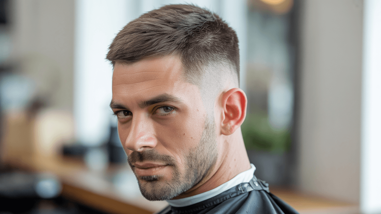 classic short back and sides haircut