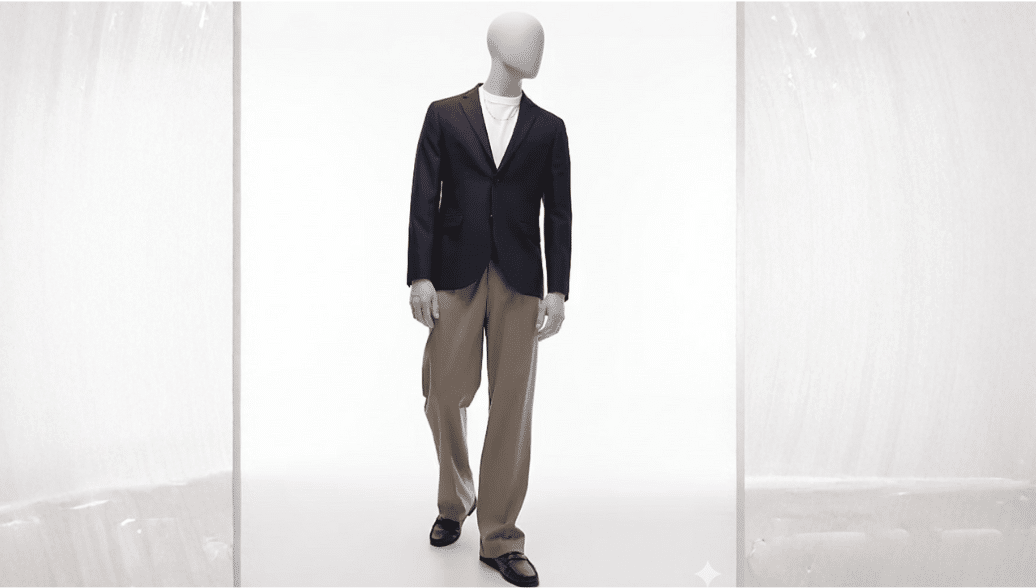 european men's casual pairing