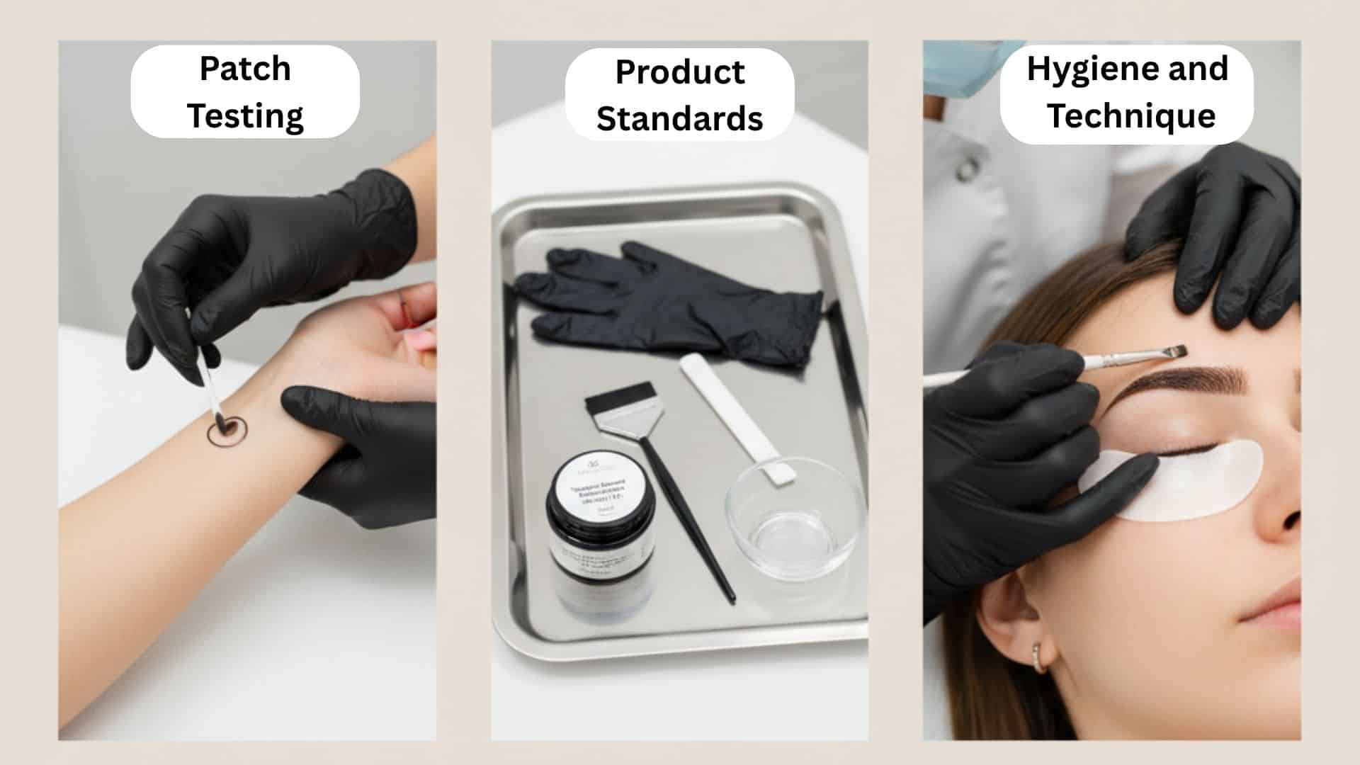 eye tinting safety guidelines