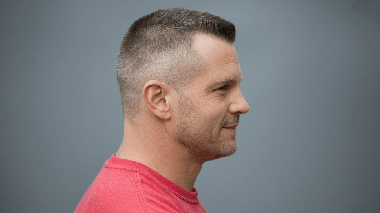 flat top military haircut