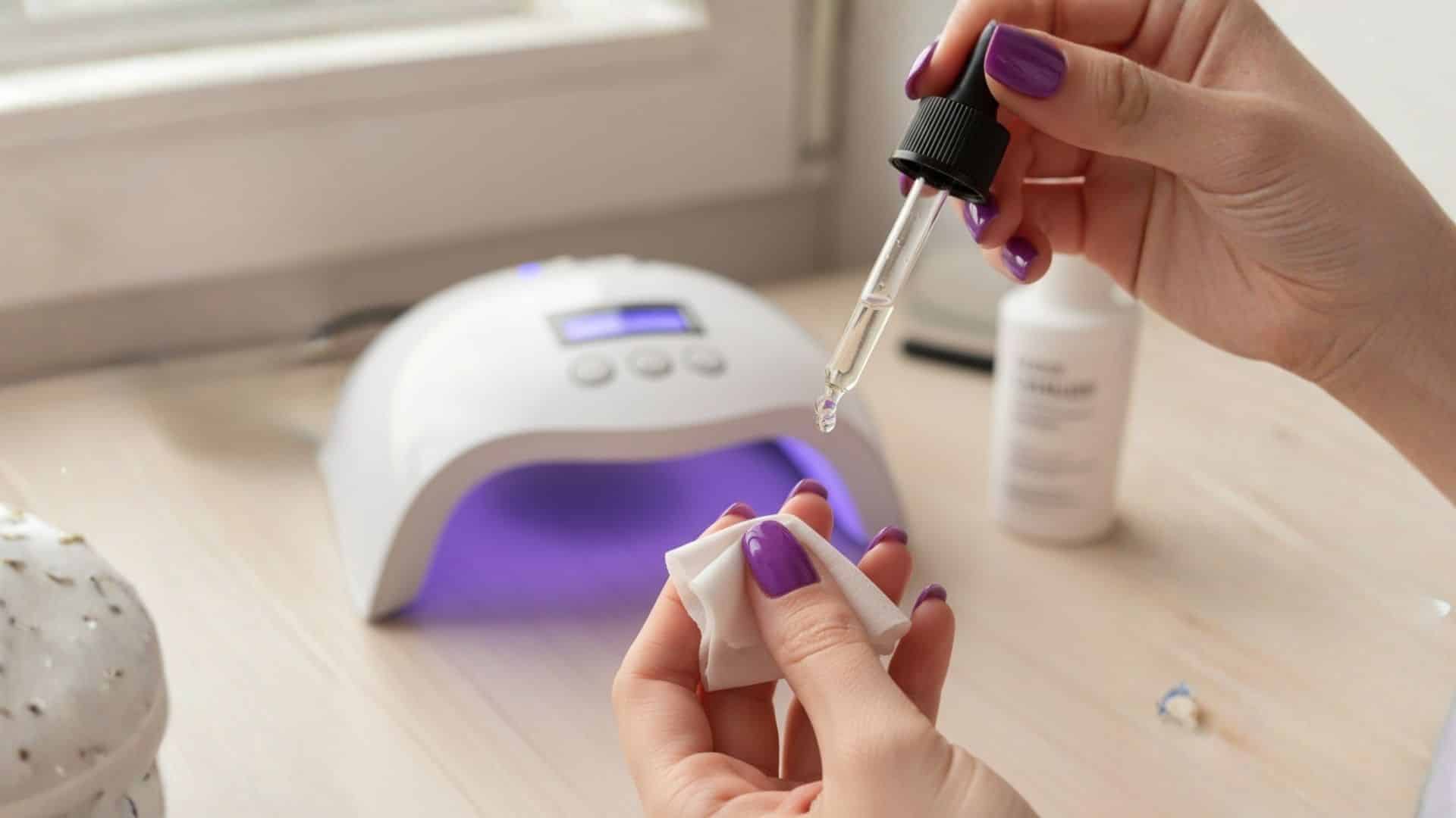 nail layer cleaning finishing