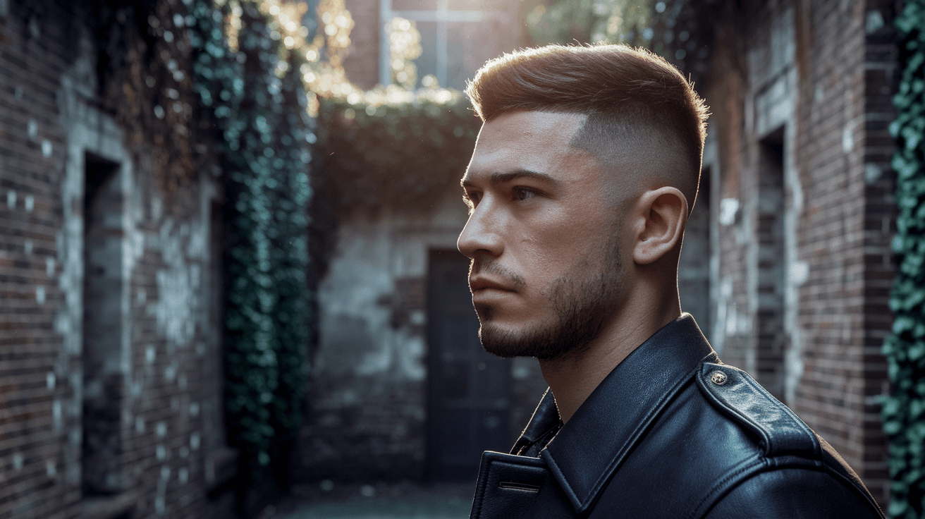 skin fade military cut