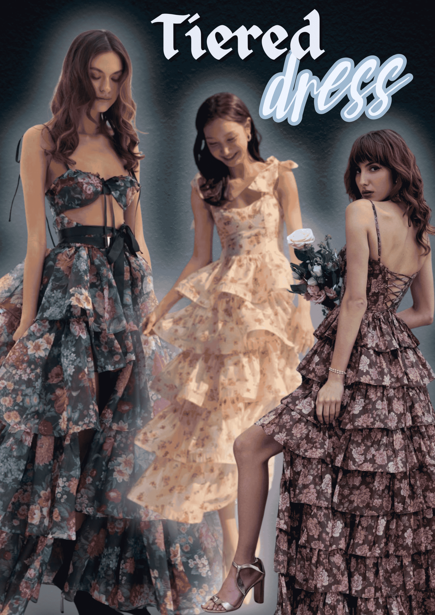 tiered dress for women